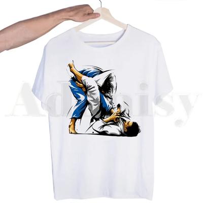 Brazilské Jiu Jitsu Bjj Jiu-Jitsu Trička Unisex Módní Letní Trička Tričko Top Tees Streetwear Harajuku Vtipné Tričko