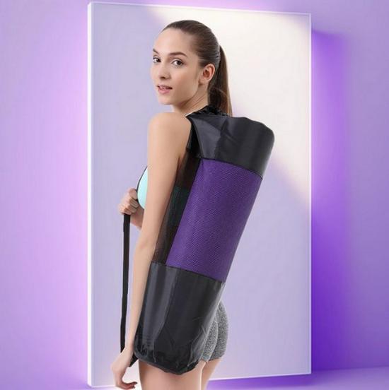 Breathable Yoga Backpack with Mesh Net Storage Pouch