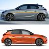 Für Opel Corsa C E F D 2 Stück Auto Seiten Tür Aufkleber Vinyl DIY Modifiziert Sport Racing Streifen Muster Aufkleber Fahrzeug Dekoration
