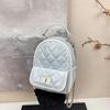 Summer new versatile diamond hand carry backpack women's simple temperament chain bag
