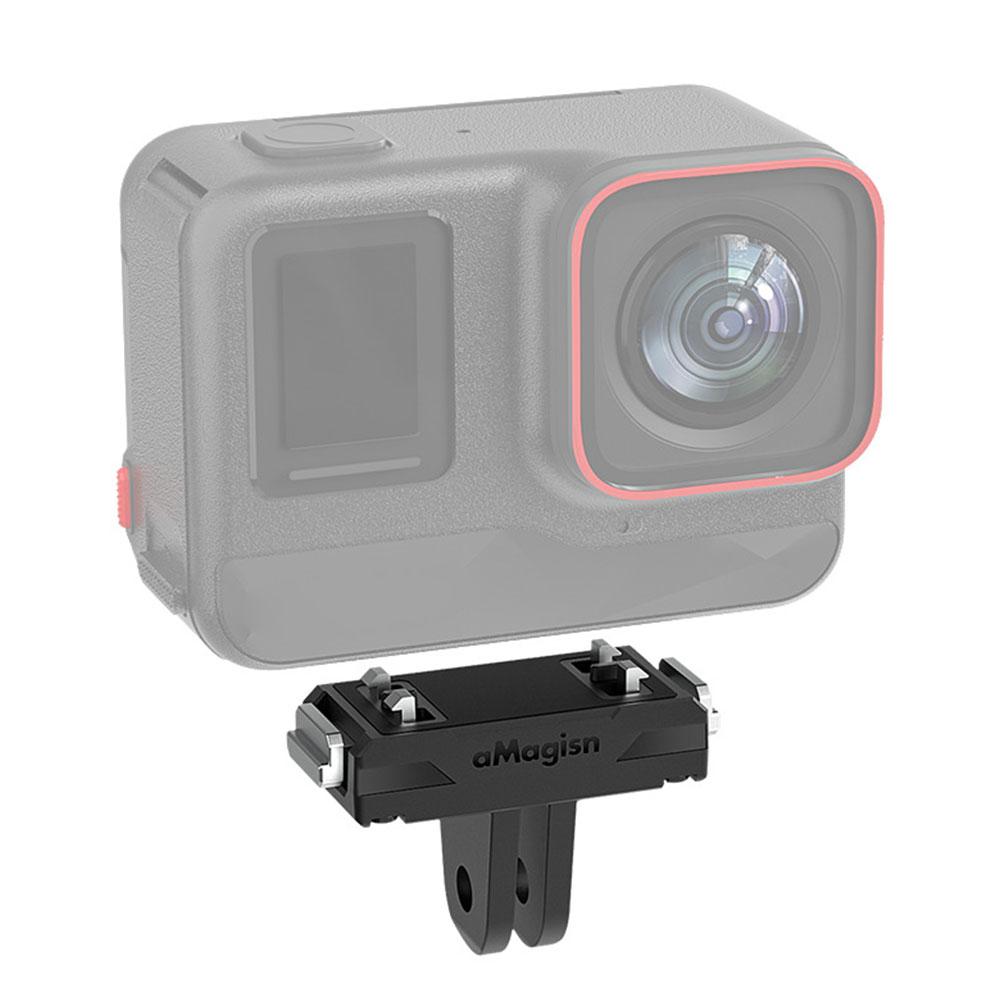 For Insta360 Ace/Ace Pro Magnetic Quick Release Base Bracket Magnetic Adapter Riding Holder For Insta360 Sports Camera Accessory