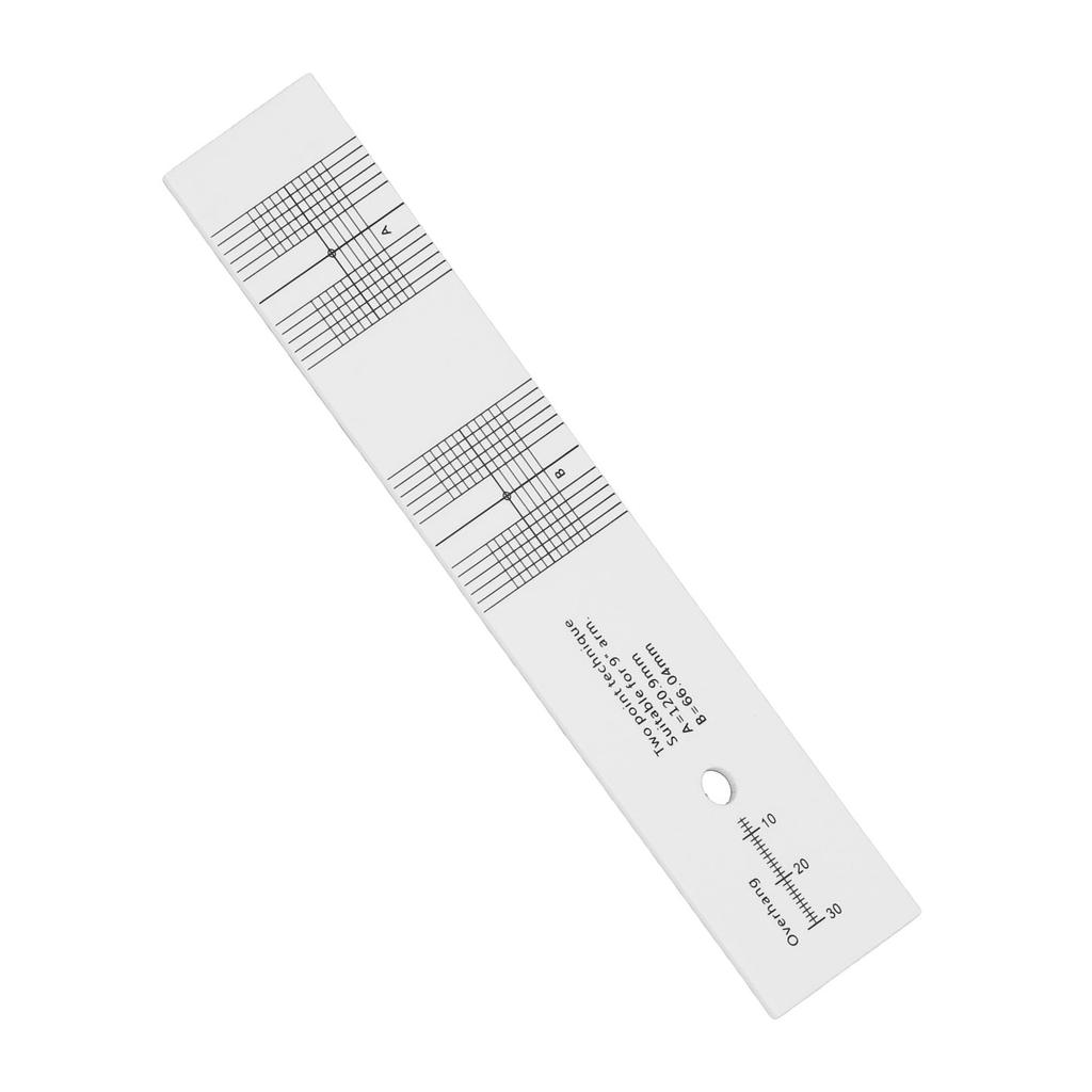 Cartridge Alignment Protractor Tool Acrylic LP Phono Cartridge Stylus Alignment Protractor for Measurement