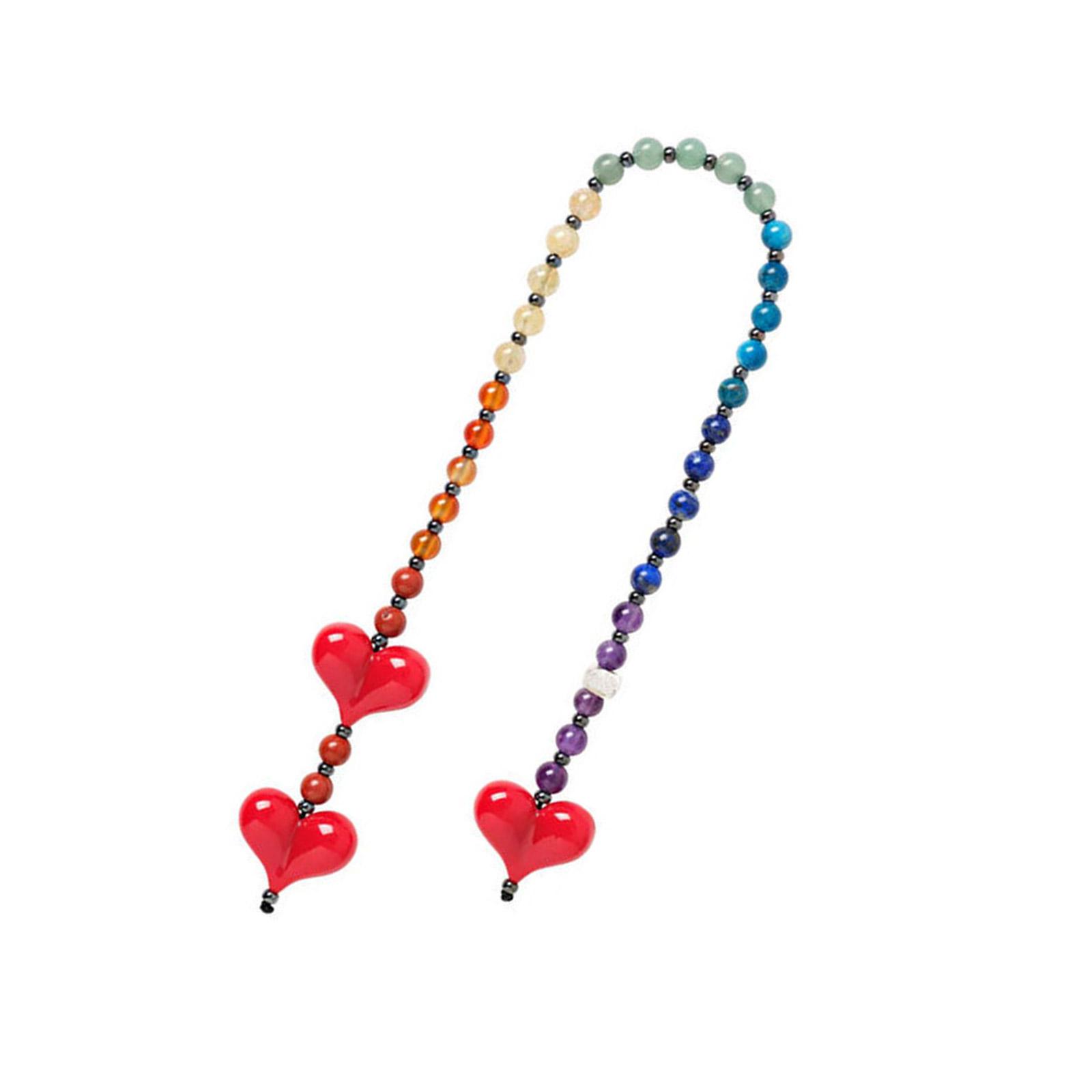 

Heart Shaped Striped Pendant Keychain Delicate Pink Heart Adjustable Hanging Decoration For Keys And Mobile Devices королівський синій колір