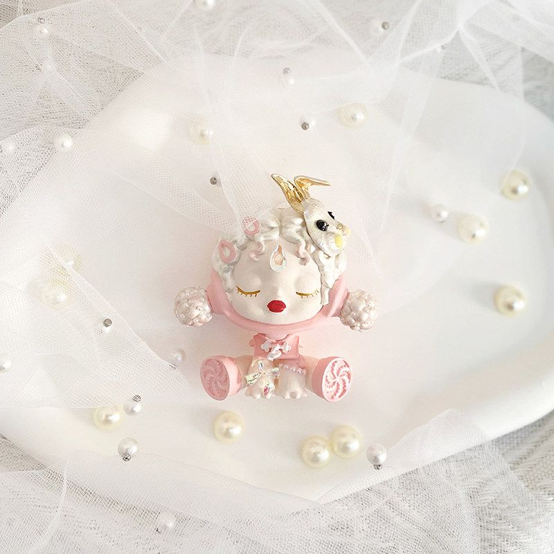Cute Cartoon Doll Car Aromatherapy Air Conditioning Air Outlet Ornament Car Fragrance Fragrance Fragrant Stone Gift for Women