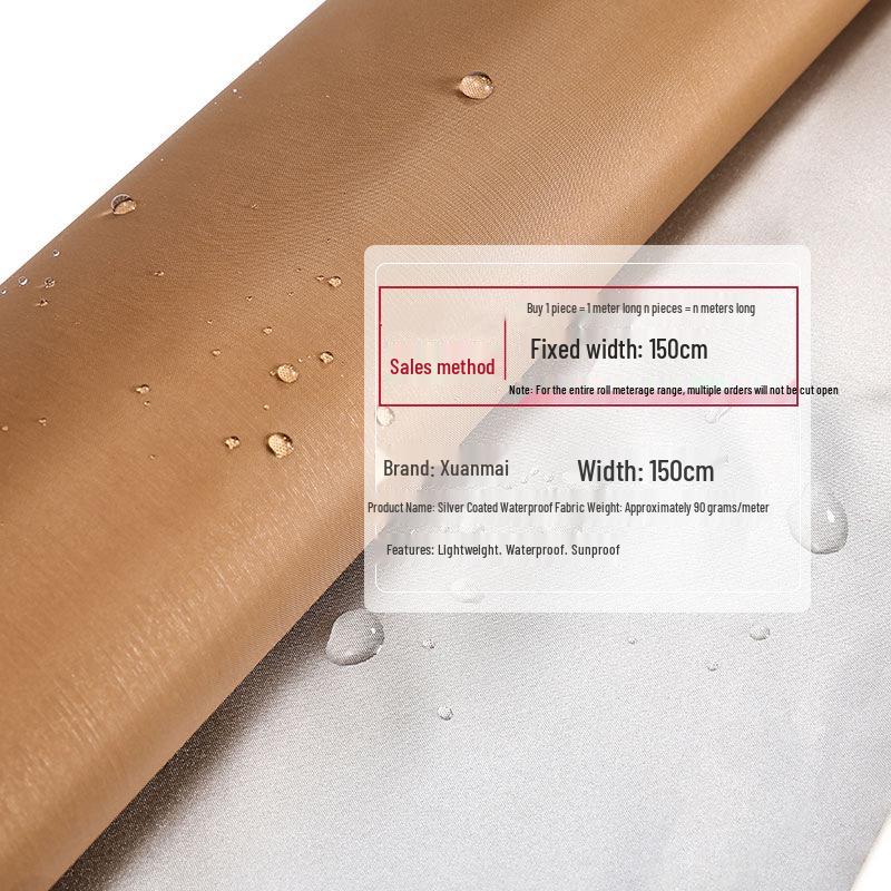 Silver-Coated Waterproof Polyester Car Cover: Dustproof, Sunshade & Rainproof Fabric