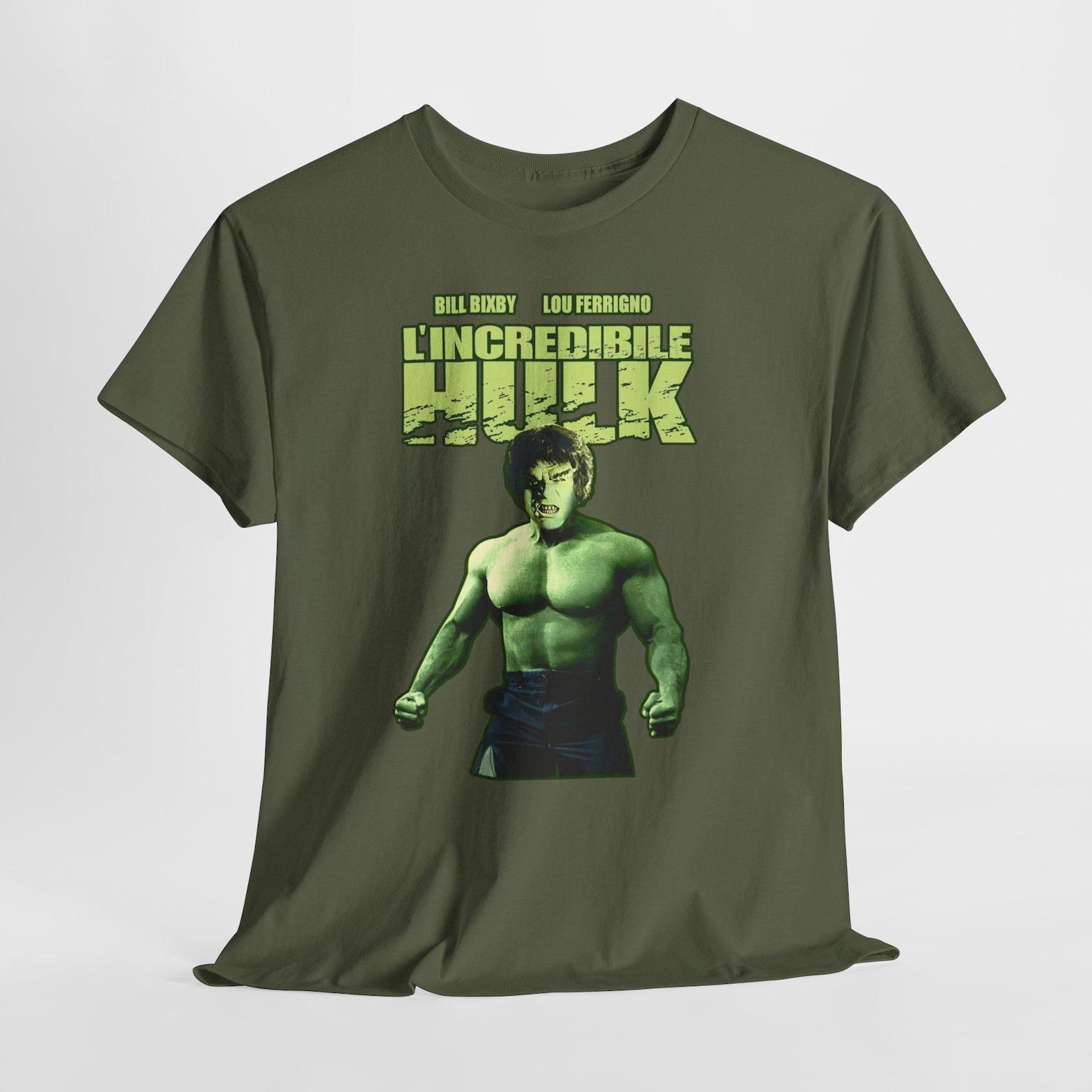 The Incredible Hulk Graphic Tee, Hulk Cotton Shirt, Comic Book Top, Avenger Movie Fan Apparel, Incredible Hulk Retro T-Shirt L