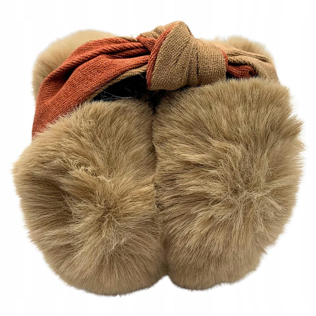 Winter Women' Christmas Warm Foldable Plush Insulated Earmuffs