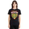 Teenage Mutant Ninja Turtles Unisex Adult Pizza Is My Valentine T-Shirt