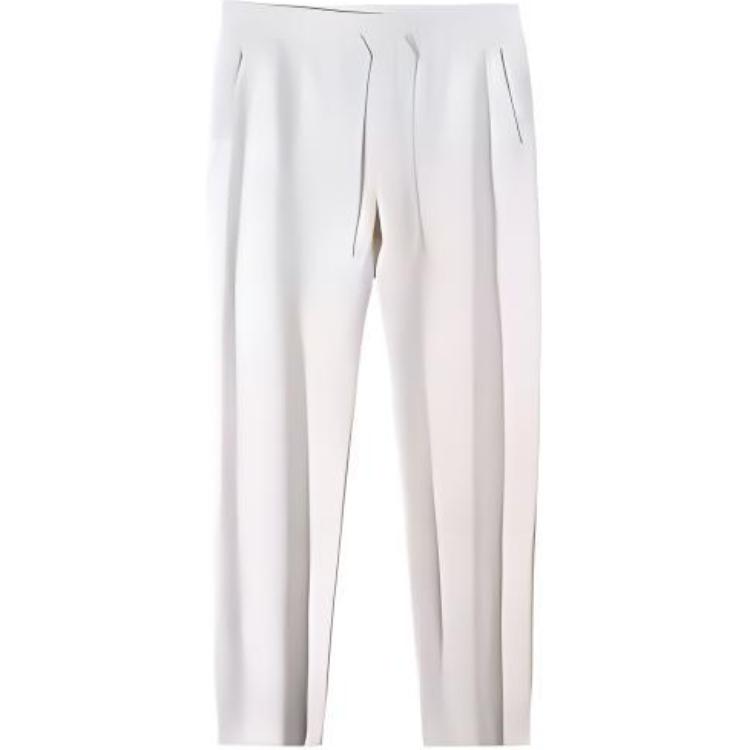 

Anta Champion All-Weather Series Solid Color Mid-Rise Drawstring Comfortable Breathable Cuffed Knitted Sports Pants Women bottoms 162510303-1 L