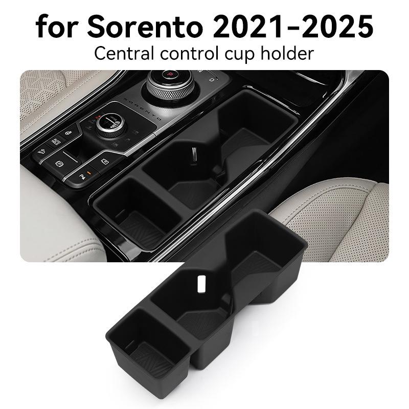 Sorento 2021-2025 TPE Center Console Cup Holder Sleeve