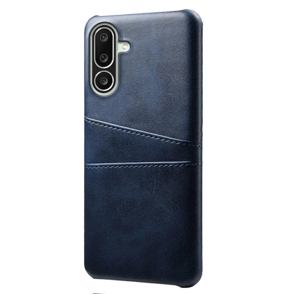 For Samsung Galaxy M56 5G Case Dual Card Slots PU Leather + Hard PC Phone Cover