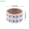 1000 Stück/Rolle Selbstklebende Augenaufkleber Mini Augenform DIY Aufkleber Schwarz Weiß Designs Halloween Party Kinderspielzeug Aufkleber