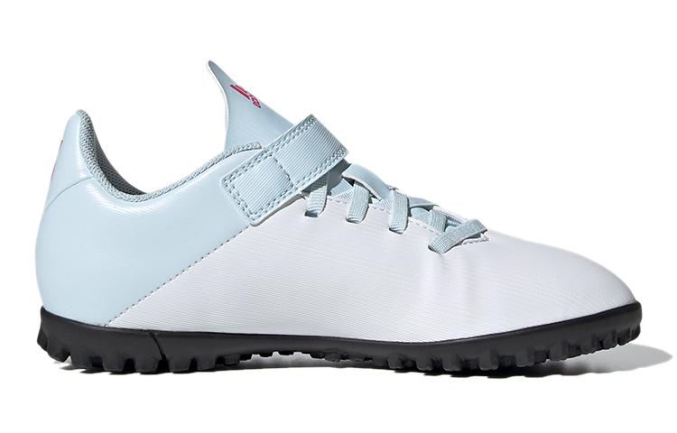 adidas X 19.4 Abrasion Resistant Abrasion Resistant Low Top Kids' Soccer Shoes White Children Aged 3 7 Years Old FW1065