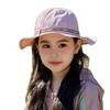 Children'S Hat Outdoor Uv Protection Bucket Hat Baby Summer Windproof Sun Hat Boys And Girls Sun Hat