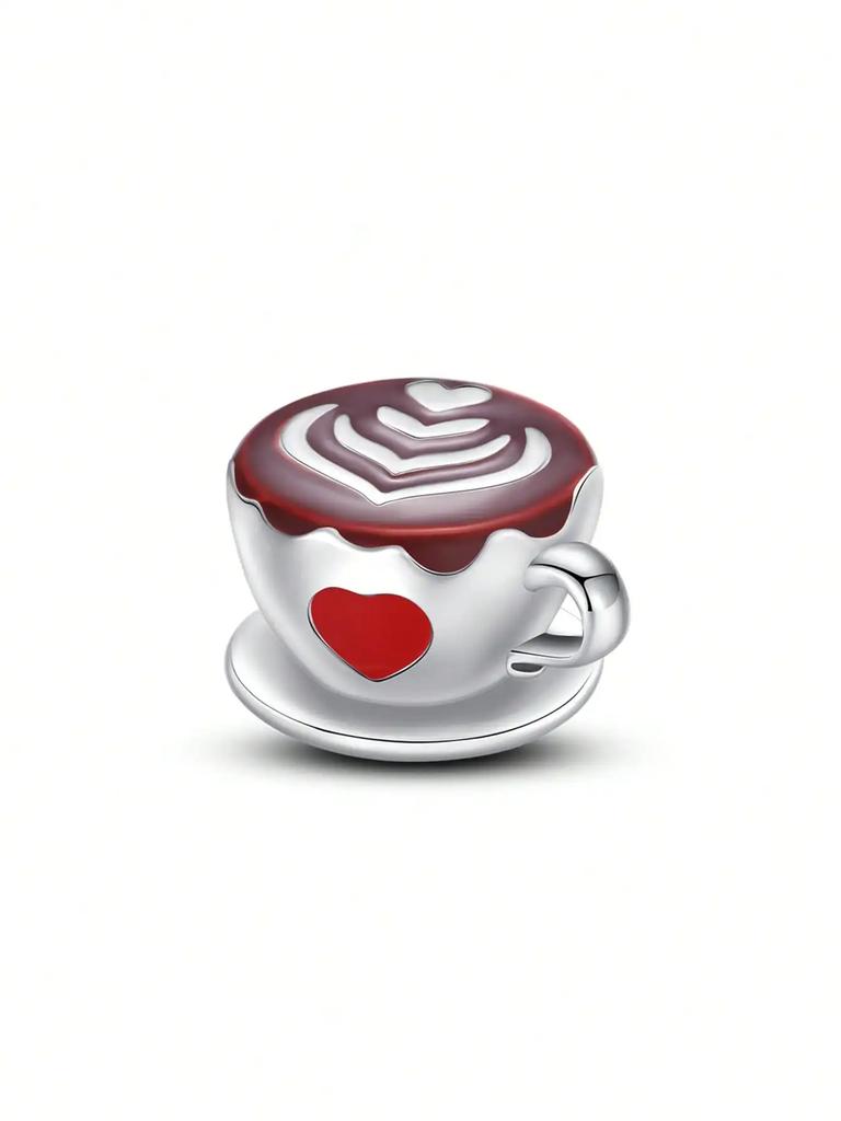 Copper Plated Original Charms Delicious Donut Cupcakes Beads Fit Bracelet Women'S Jewelry Gift