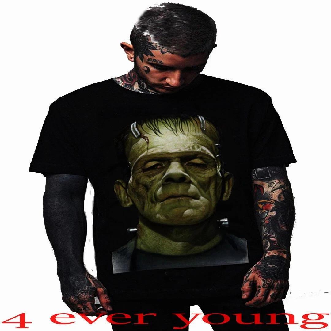 FRANKENSTEIN SCARY MOVIE PUNK ROCK T-Shirt Men s SIZES M