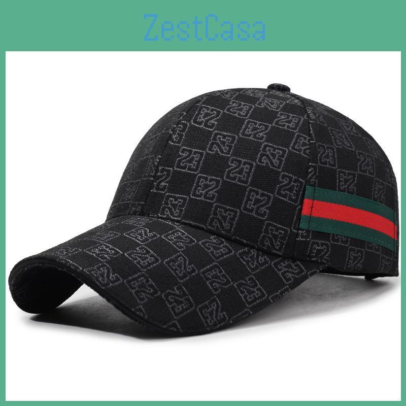 Polyester Geometric Baseball Cap With Digital Print Design For Outdoor Sun Protection