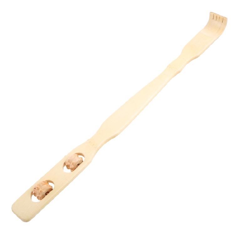 Roller Stick Backscratcher Durable Bamboo Massager Back Scratcher