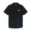 Polo Shirts Men's Black Polo Collar Moderate Straight Fit GM2134
