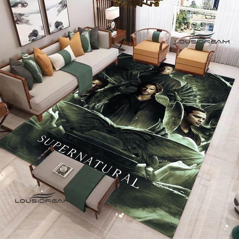 Supernatural Join the Hunt printed carpet Non-slip carpet outdoor carpets area rug bedroom decor rug for bedroom birthday gift