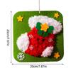 Sewing Kit For Kids Easy DIY Christmas Theme Projects DIY Embroidery Kit For Birthday Girls Boys Kids Beginners Ages 4-12