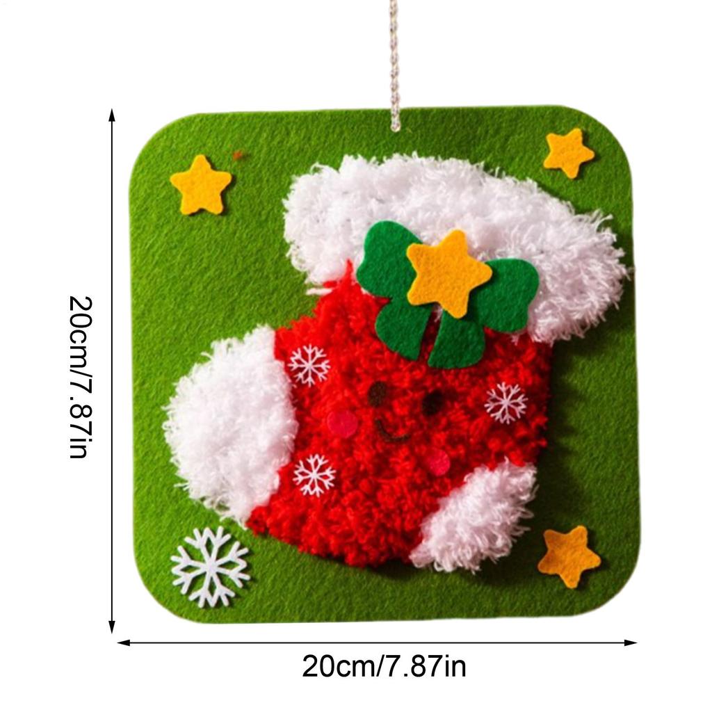 Sewing Kit For Kids Easy DIY Christmas Theme Projects DIY Embroidery Kit For Birthday Girls Boys Kids Beginners Ages 4-12