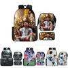 Elementary Students School Backpack Set Lightweight Oxford With Multiple Compartments For Afterschool Tutorage