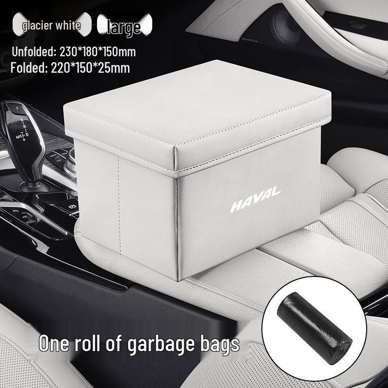Organizador de Armazenamento e Lixeira Dobrável para Carro Haval - Serve para H6, Big Dog, M6, First Love, H5, H7, H8, H9, F7, H3