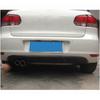 Rear Bumper Diffuser V1 (for Base HB 2010-2013, Carbon) for Volkswagen Golf 6