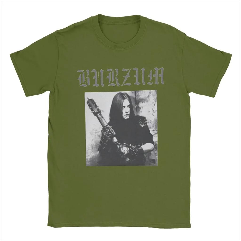 Burzum T-Shirts for Fun Pure Cotton Tee Shirt Round Collar Short Sleeve T Shirts Gift Idea Clothing