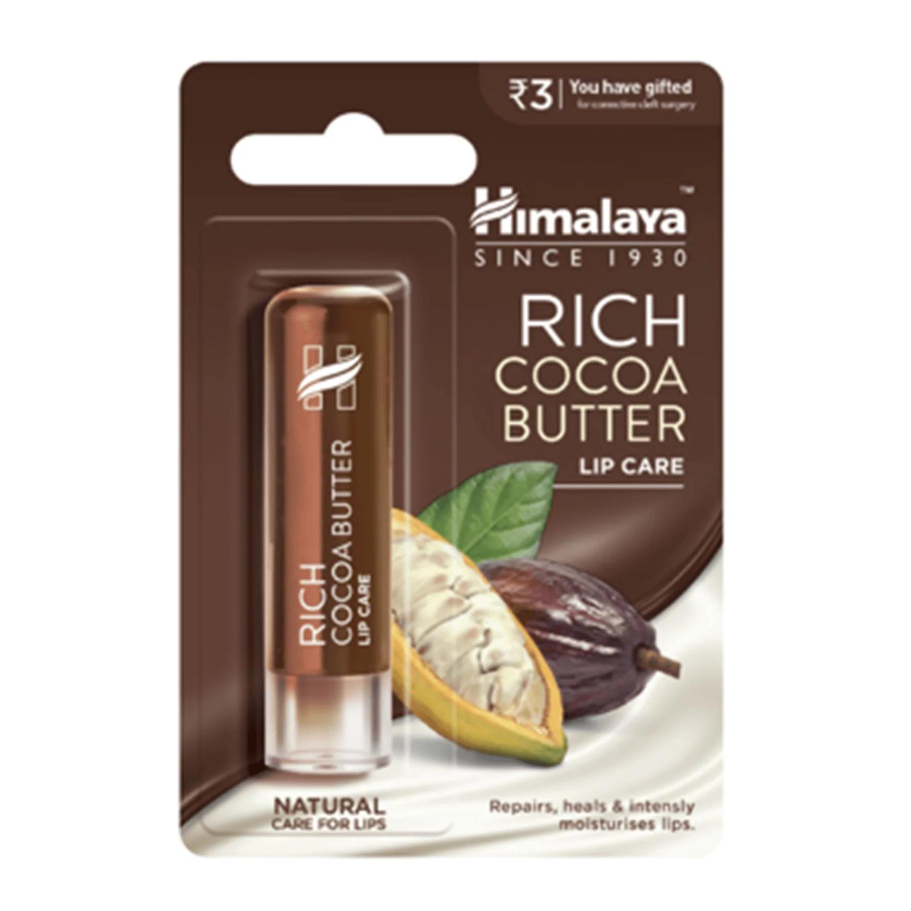 

Средство для ухода за губами с маслом какао Himalaya Rich, 4,5 г
