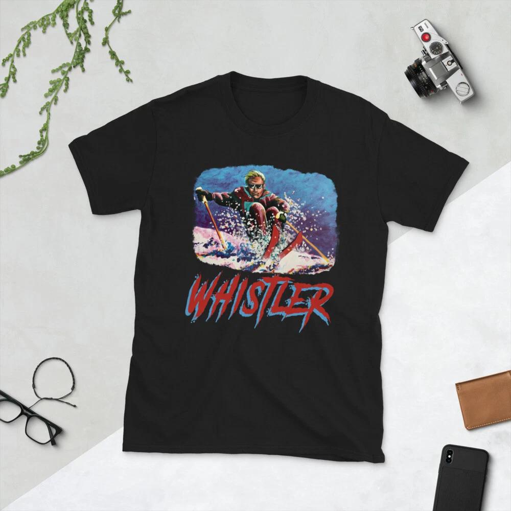 Whistler shirt, Canada shirt, vintage shirt, Skiing Ski Blackcomb Unisex T-Shirt 4XL