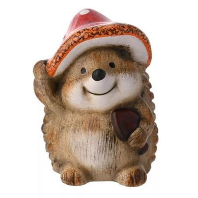 Country Living Hedgehog With Toadstool Hat Ornament