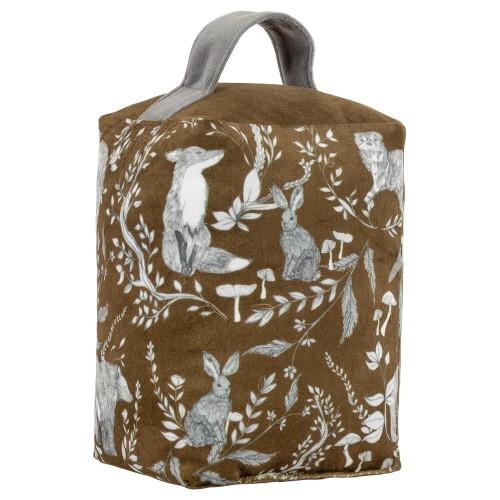 Furn Batente de porta Buckthorn Velvet Woodland One Size âmbar