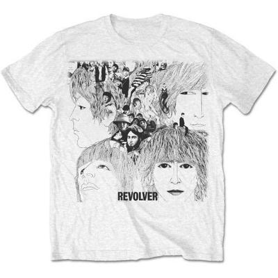 Nueva Camiseta Beatles Reverse Revolver Lujo de Alta Gama Es para Hombres y Mujeres Top Y2k Verano 2026