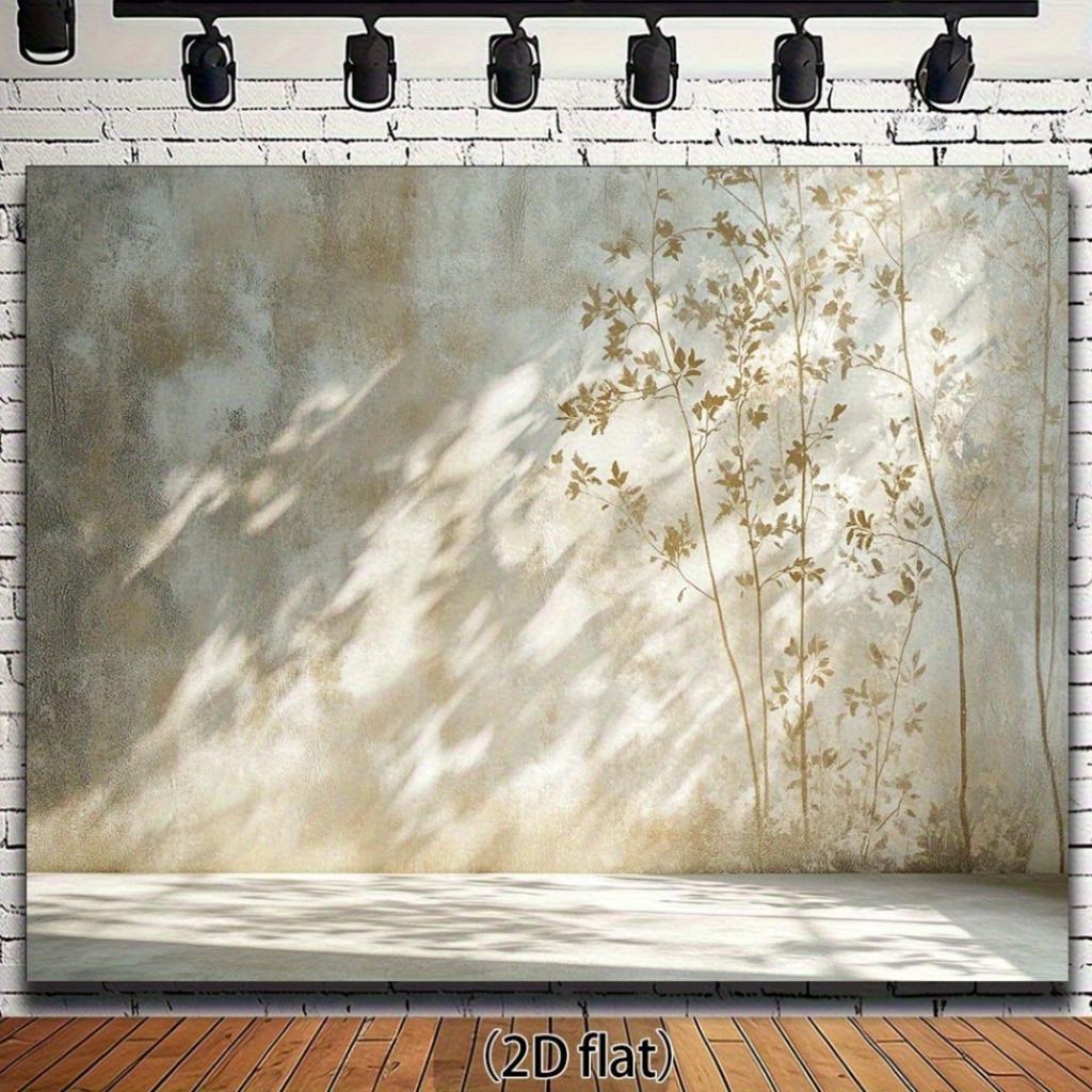 2D flat surface 1-piece vintage floral photography backdrop suitable for studios parties weddings birthdays