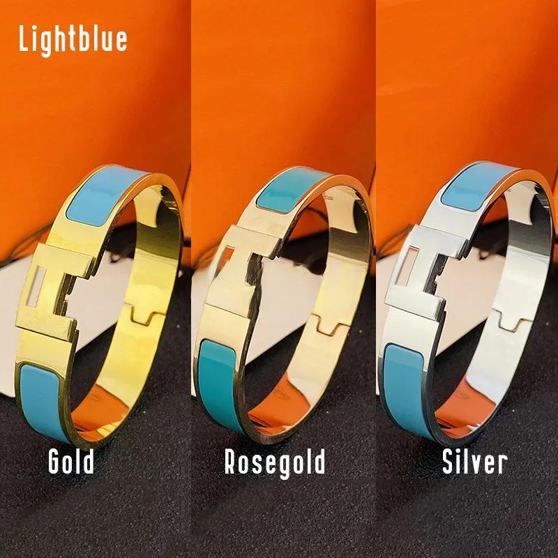 Fashion Classic Color Bracelet Jewelry 18K Gold Large Couple Bracelet Jewelry Party Accessories 2026