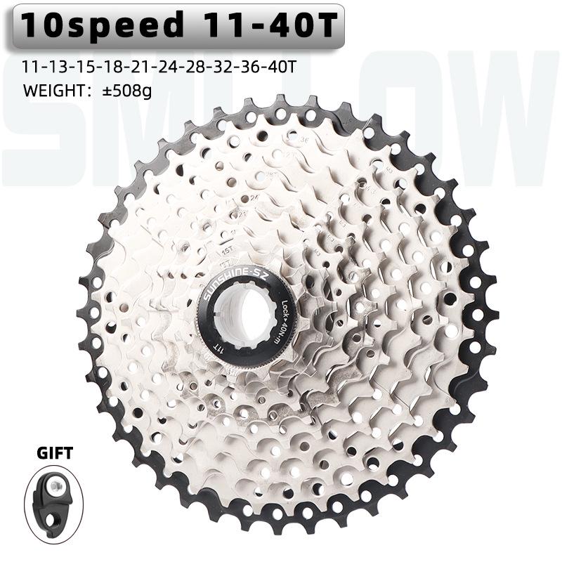 Rihui Multi-Speed Mountain/Road Bike Cassette: 10/20/30-Speed, 11-25T/46T/50T for Climbing