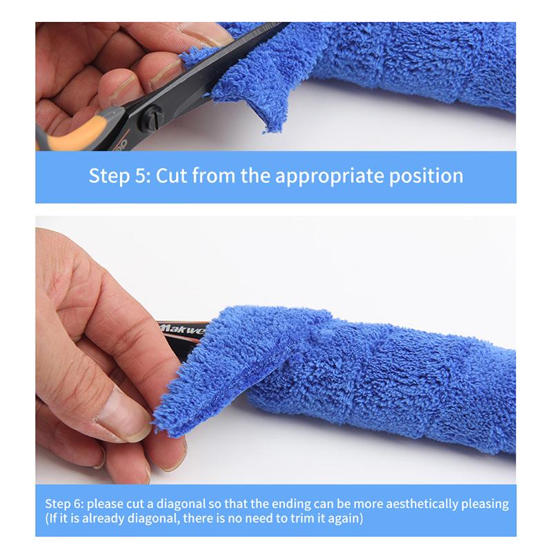 Badminton Racket Hand Gel Long Hair Microfiber Towel Hand Gel Badminton Sweatband Anti-Slip Plus Thick Towel Rubber