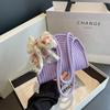 2025 Ladies' Cotton Rope Crossbody Phone Bag - Stylish Shoulder & Underarm Bag for Beach Vacation