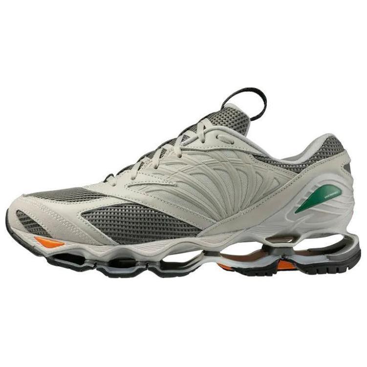 Mizuno Graphpaper x Wave Prophecy LS Grey Unisex Sneakers D1GD242701