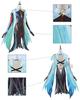 Xianyun Cosplay with Wig Rugumo Genshin Cosplay Costume Adult Costume Cultural Festival Event Costume Stage Clothes Xianyun Cosplay with Kanun [Kanzu