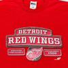 Vintage 90s DETROIT RED WINGS PRO PLAYER Tričko 2XL nhl lední hokej michgian