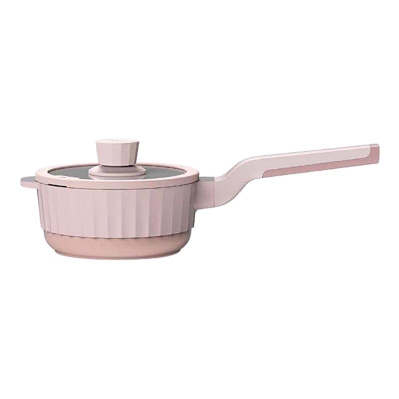 Zuutii 16cm Non-Stick Deep Frying Pan with Lid