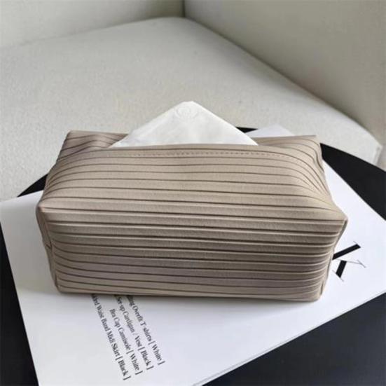 Tissue Box Cover Large Capacity Rectangular Paper Holder Easy To Fill Decorative Tissue Holder Table Decoration