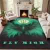 Ferencvarosi TC Carpet Door Mat for Living Room or Bedroom Protective Mat Under Chair Office Decoration Christmas Gift Birthday Present