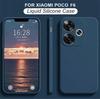 For Xiaomi Poco F6 Poco F 6 TPU Soft Phone Bumper Cases Shockproof Cover For Poco F6 Luxury Original Liquid Silicone Case