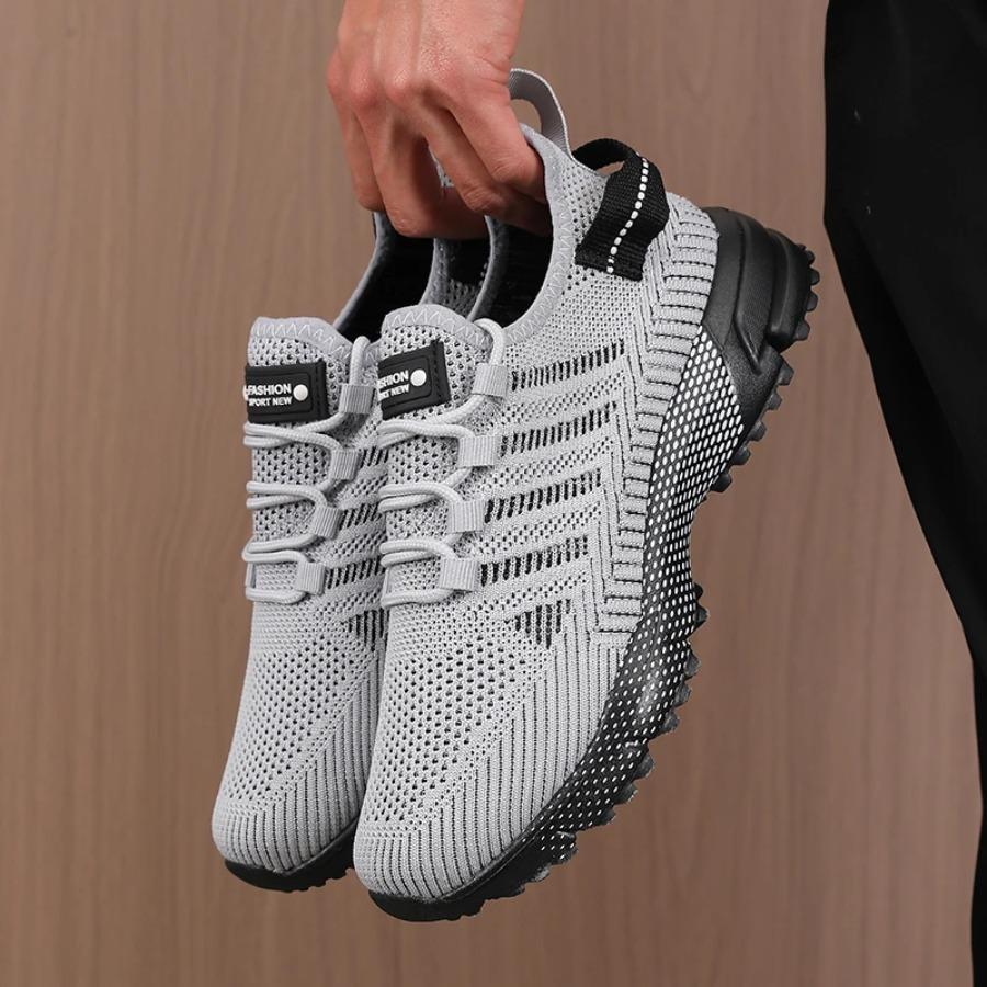 Men'S Walking Shoes Fashionable Casual Breathable Fitness Shoes Lightweight Comfortable Non Slip Men'S Summer Casual Shoes