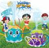 New Amazon Outdoor Spray Octopus Automatic Rotation Octopus Children Play Water Bath Toy