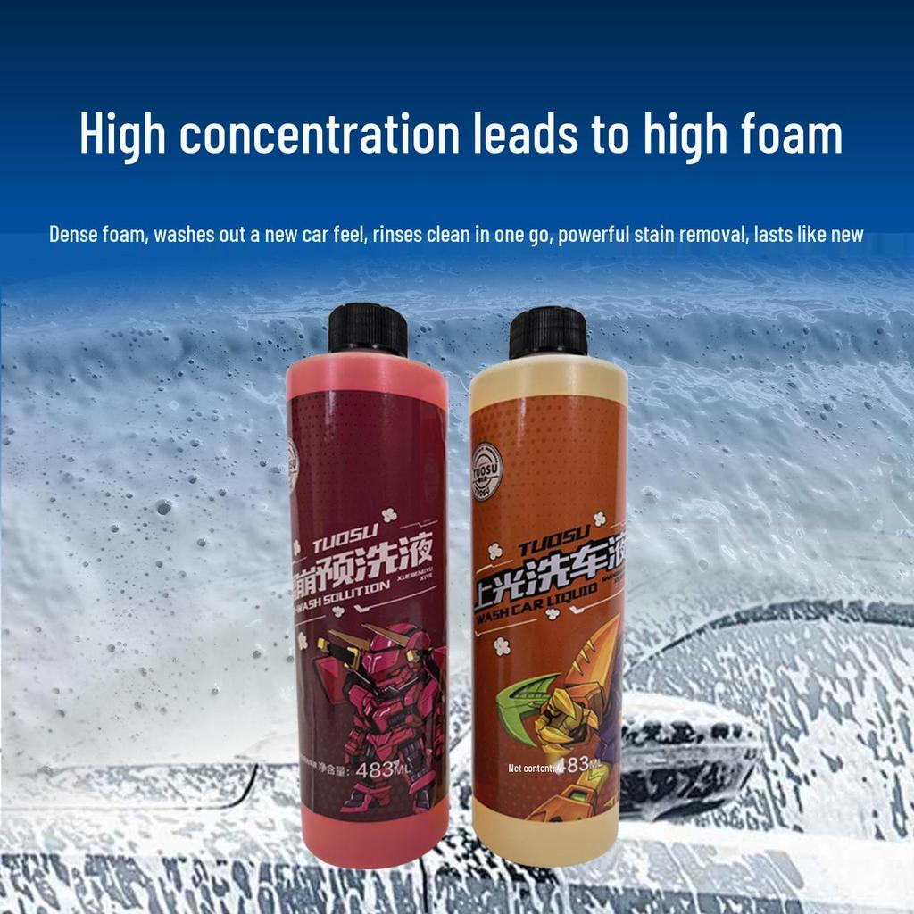 High-Foam Car Wash Spray for Powerful Stain Removal